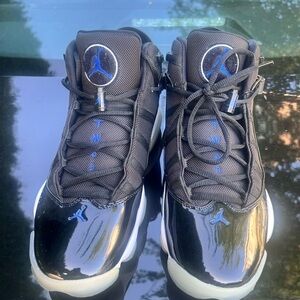 Nike Air Jordan 6 Rings Space Jam Mens Size 10.5 Black Sneakers